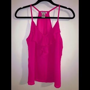 Hot pink tank top
